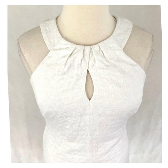 White House Black Market Halter Cotton Dress - Picture 2 of 7